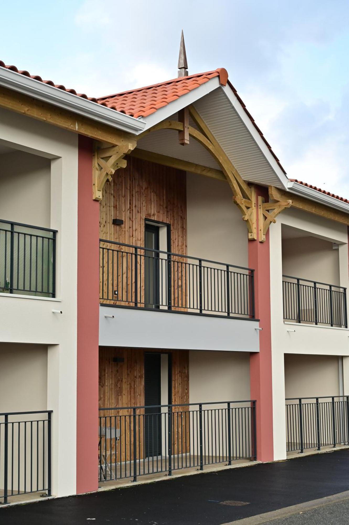 比斯卡罗斯Biscawai Chaleureux Et Cosy Avec Terrasse公寓 外观 照片