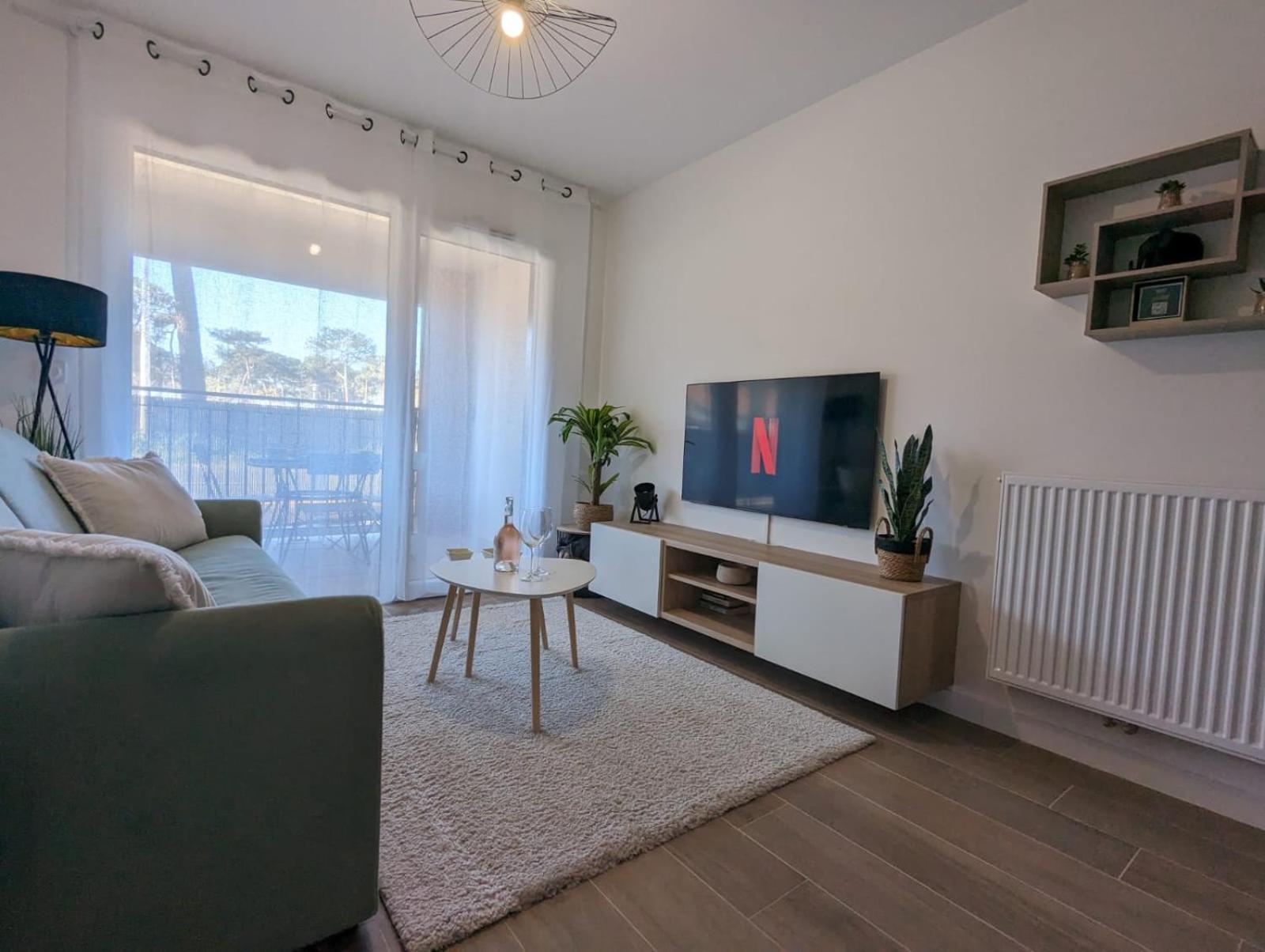 比斯卡罗斯Biscawai Chaleureux Et Cosy Avec Terrasse公寓 外观 照片