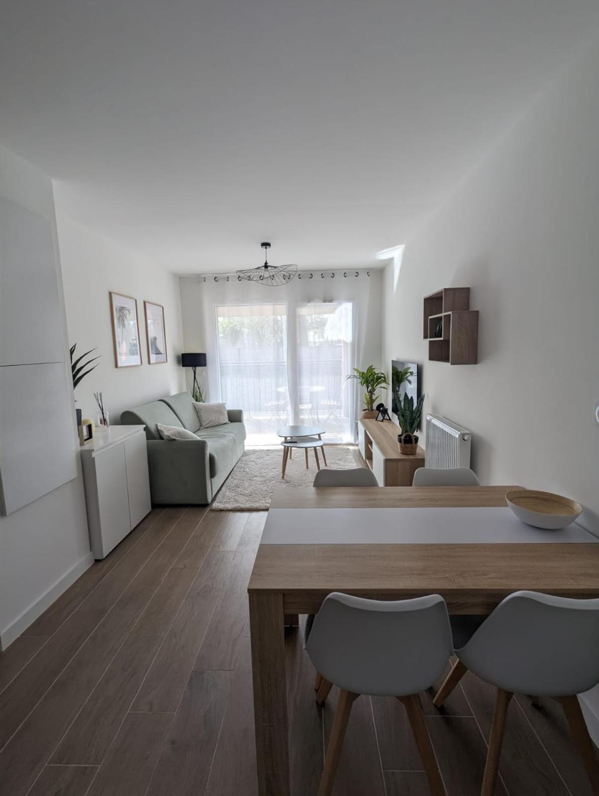 比斯卡罗斯Biscawai Chaleureux Et Cosy Avec Terrasse公寓 外观 照片